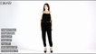 Elitefashion99 NEW FASHION STYLE WOMENS LADIES CELEBRITY BELTED TROUSER JUMPSUIT STRAPPY 8-16