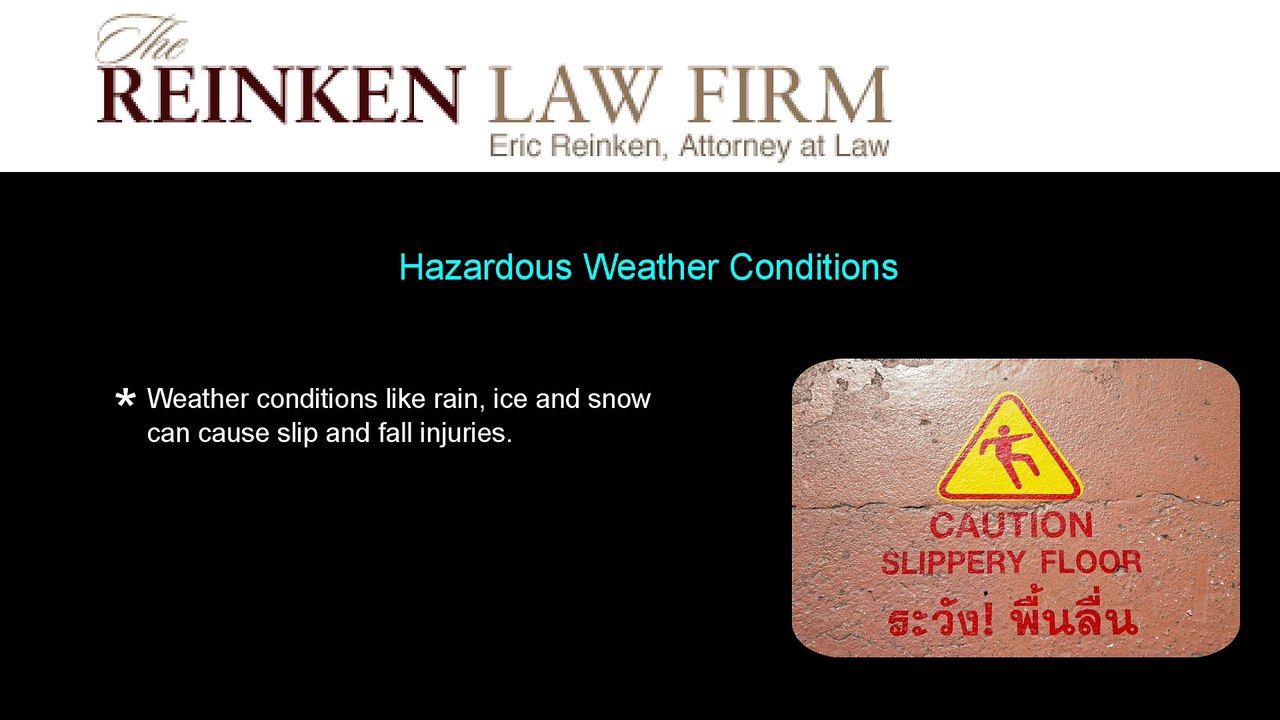 Video: Causes and Risks in Slip and Fall Accidents