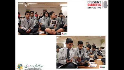 ATS Group Initiates an Extensive Activity on Diabetes Awareness at Lotus Valley international School