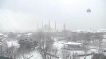 Kar Yağışı - Sultanahmet
