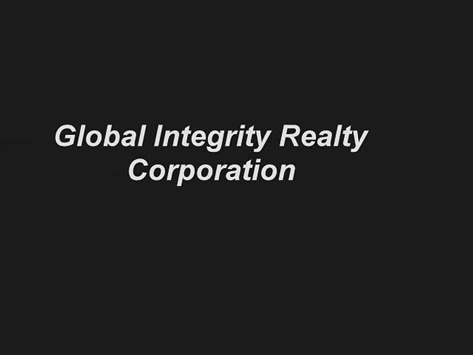 Global Integrity Realty Corporation | Realty Corp