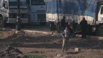 Irak'ta, Türk Şoförlerinin Kuyruk Çilesi