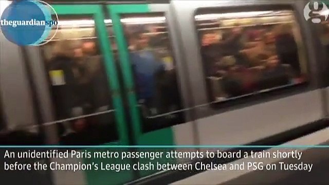 Supporters racistes de Chelsea au métro parisien