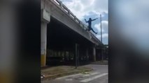 El Spiderman de Panamá que arrasa en las calles