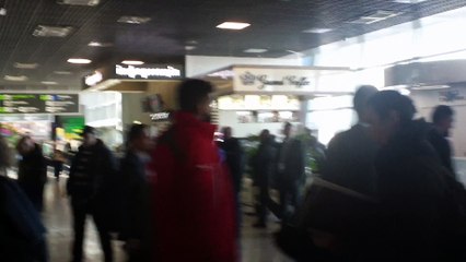 Άφιξη Ολυμπιακού στο Κίεβο