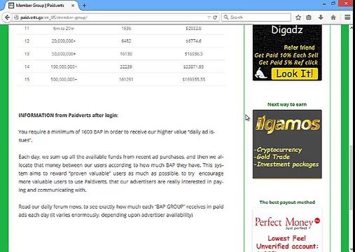 Paidverts - How to earn money from ads NO SCAM