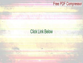 Free PDF Compressor Serial - Instant Download (2015)