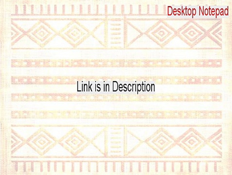 Desktop Notepad Serial (Download Here 2015)