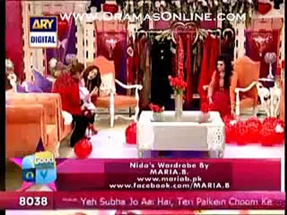 Mathira Sharing Positive Changes After Marriage in Nida Yasir Show