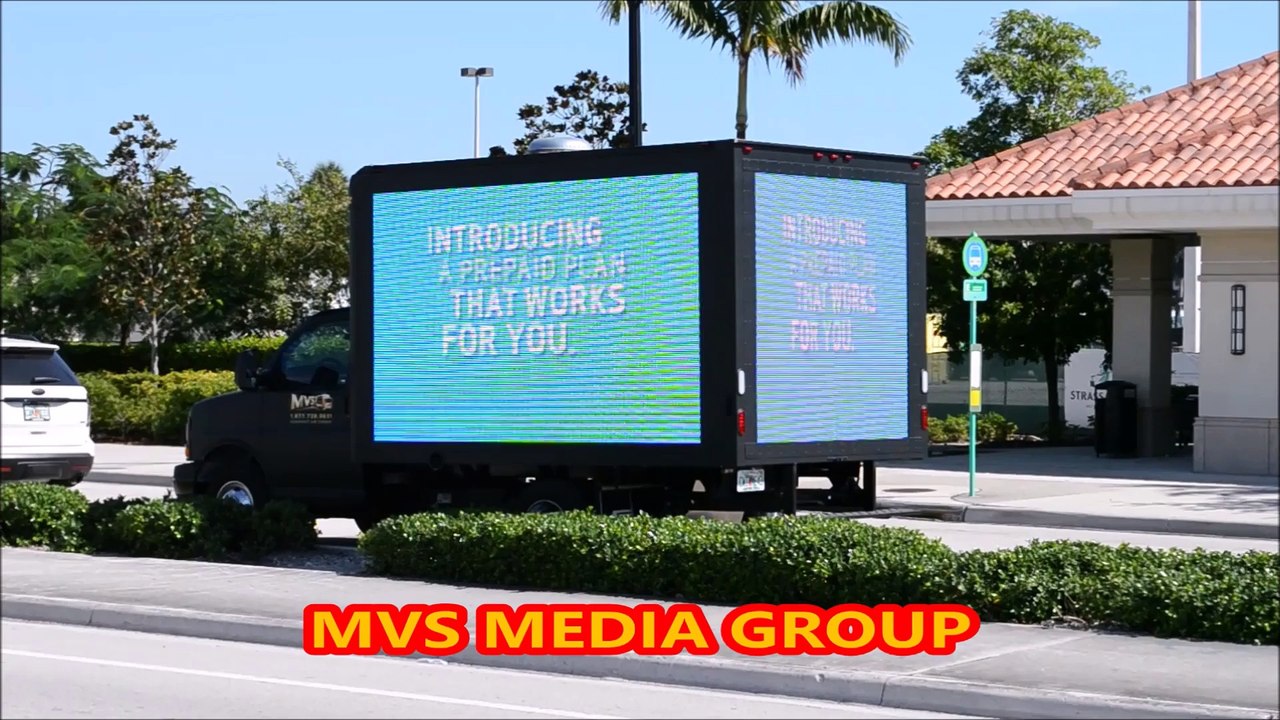 Mobile P10 LED Billboard Truck