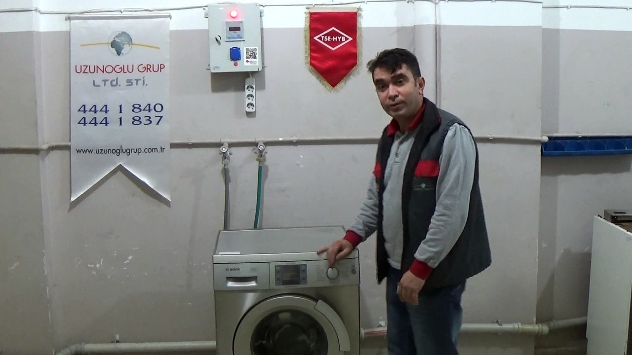 Çamaşır makinesi geziyor yürüyor ?