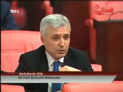 AK PARTİ Şanlıurfa Milletvekili ABDULKERİM GÖK, Özgecan ASLAN Cinayeti Üzerine Taziye Mesajı