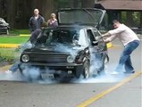 GOLF 2 VR6 Turbo Burnout