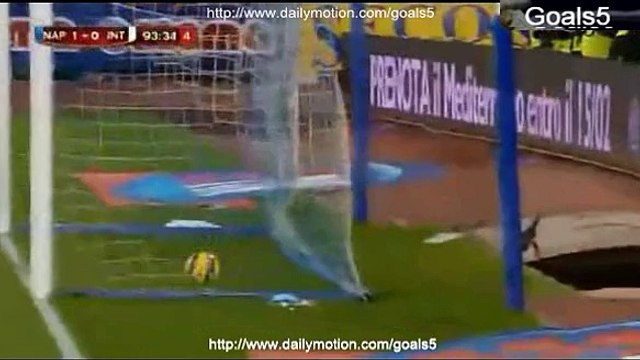 Gonzalo Higuain Goal Napoli 1 - 0 Inter Coppa Italia 4-2-2015