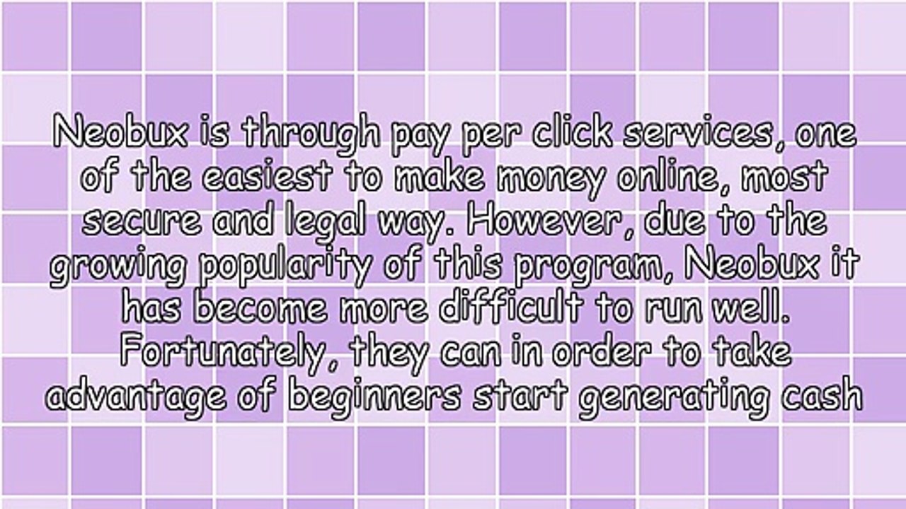 Neobux Strategy