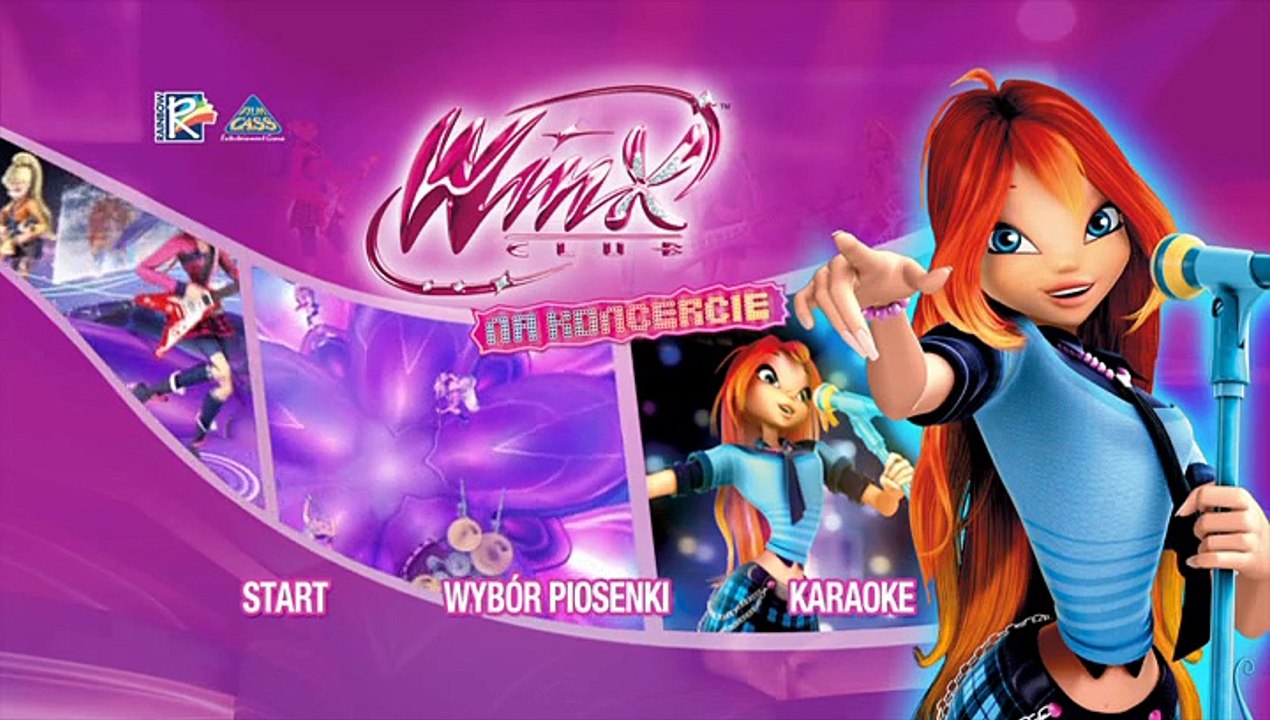 Winx na Koncercie menu