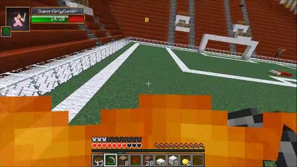 Minecraft FOOTBALL STADIUM HUNGER GAMES - Lucky Block Mod - Modded Mini-Game (HD)