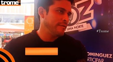 Christian Domínguez: "Creo que la felicidad me desborda por los poros"