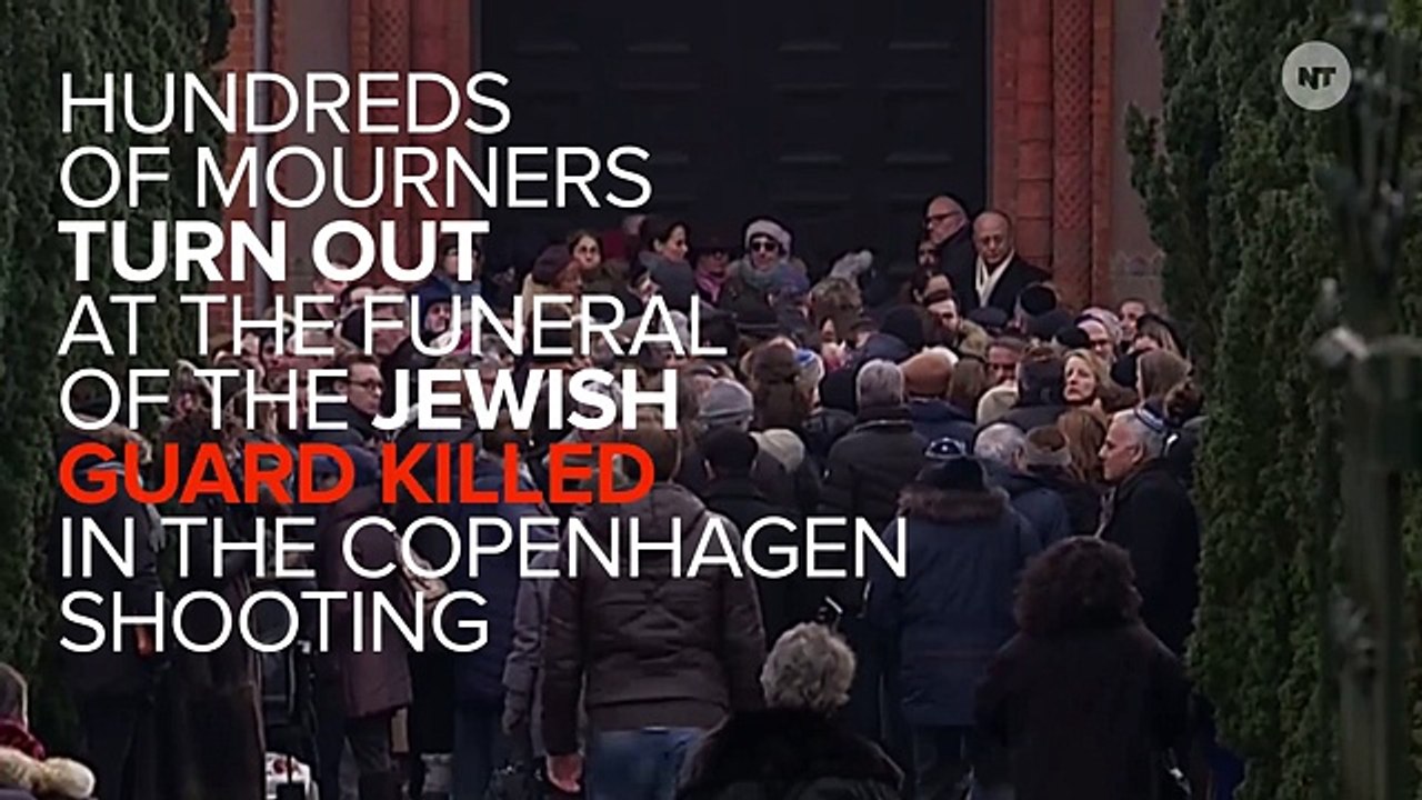 Hundreds Attend Funeral Of Slain Jewish Guard In Copenhagen