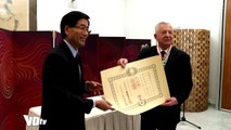 Legion d'honneur Japonaise pour François Scellier