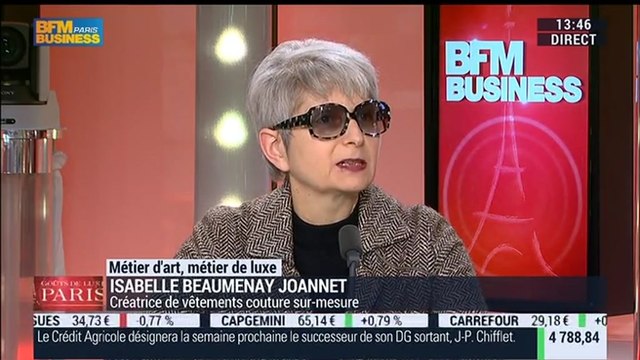Métiers d'art, Métiers de luxe: Créatrice couture sur-mesure, Isabelle Beaumenay Joannet - 18/02