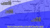 Snow forecast: Several inches for D.C.