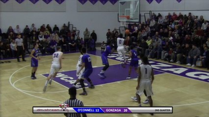 No. 10 Gonzaga rolls past O'Connell, 68-57