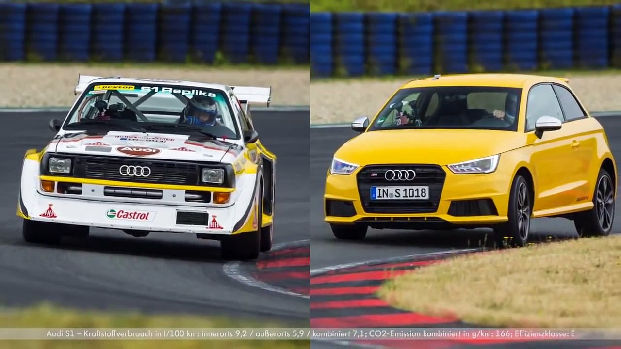 POLO R WRC vs AUDI S1 vs SKODA FABIA RS