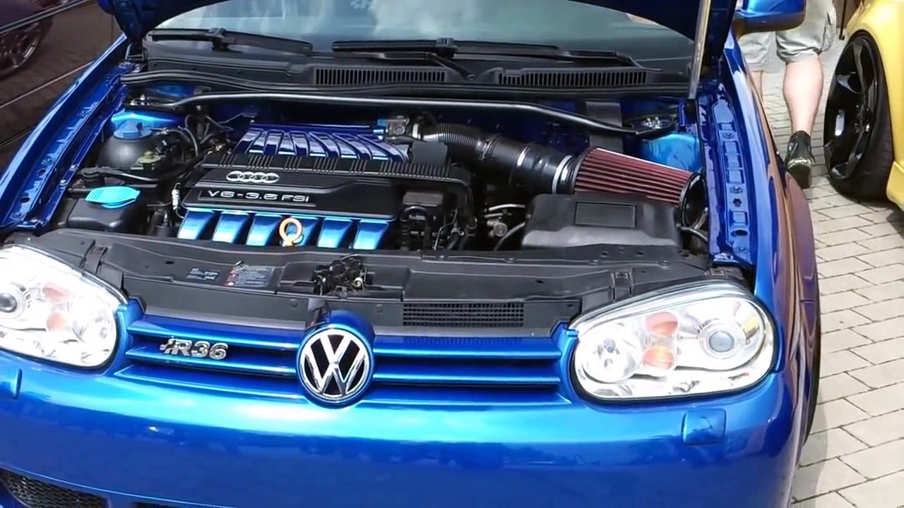 VW Golf 4  R36  Engine Sound