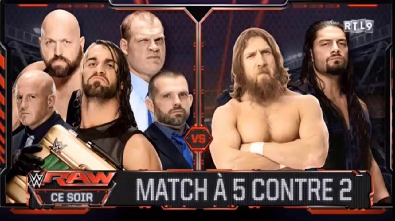 RTL9 RAW MATCH À 5 CONTRE 2