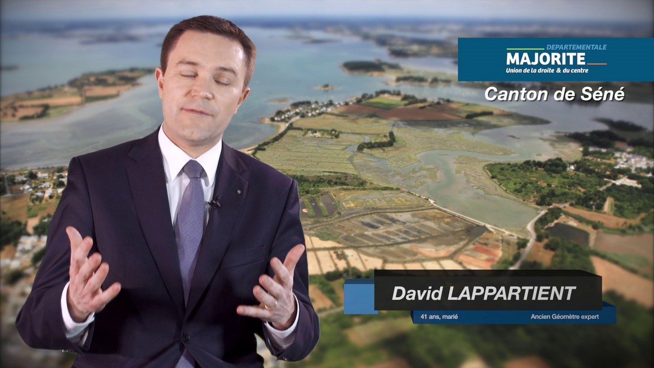 Elections Départementales - Canton de Séné - David LAPPARTIENT - Michèle NADEAU