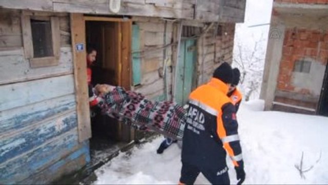 Felçli Hastanın İmdadına Afad ve Umke Yetişti