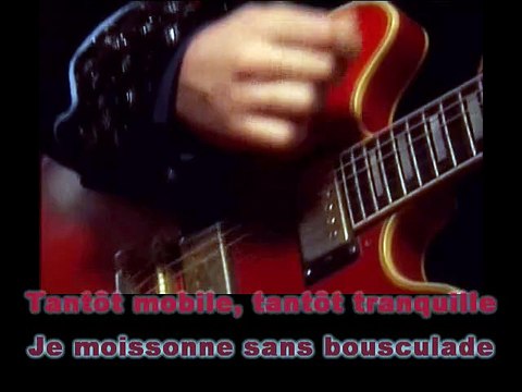 KARAOKE MATHIEU CHEDID - Je dis aime