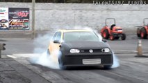 GOLF 4 GTI 850 HP GTI Spinning Tires & Snapping Axles