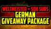 50K SUBSCRIBERS + WELTMEISTER GIVEAWAY PACKAGE