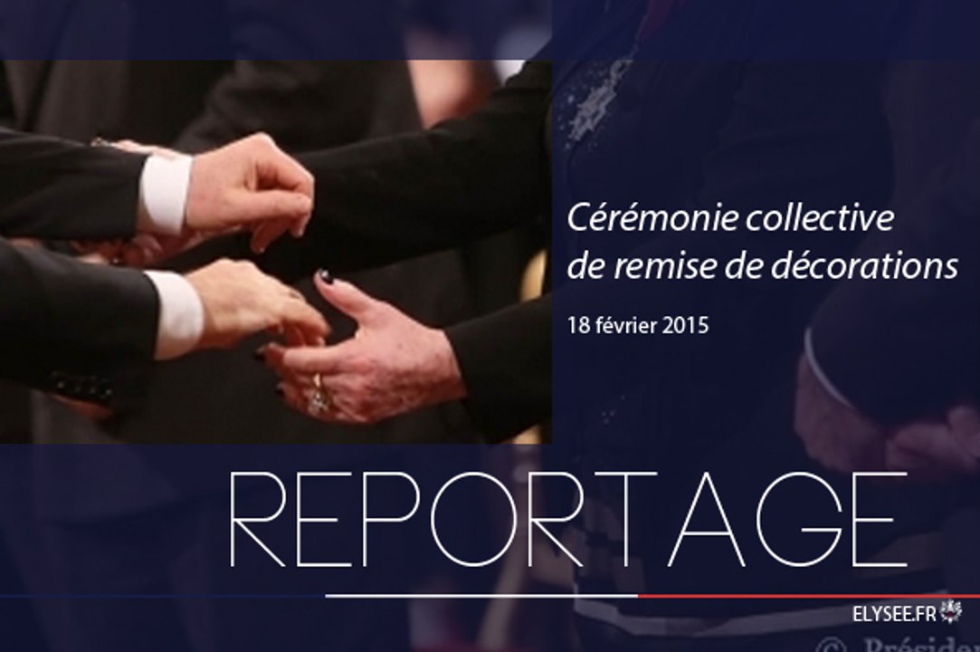 [REPORTAGE] Cérémonie collective de remise de décorations
