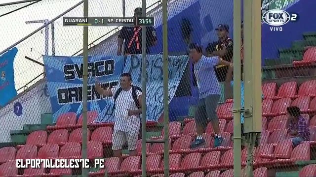 Copa Libertadores. Group 8. 1st round Guarani (Asuncion, Paraguay) - Sporting Cristal (Lima, Peru) - 2: 2