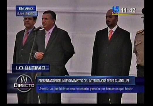 Daniel Urresti: “Alan García y Keiko Fujimori ven en mí a un potencial enemigo”