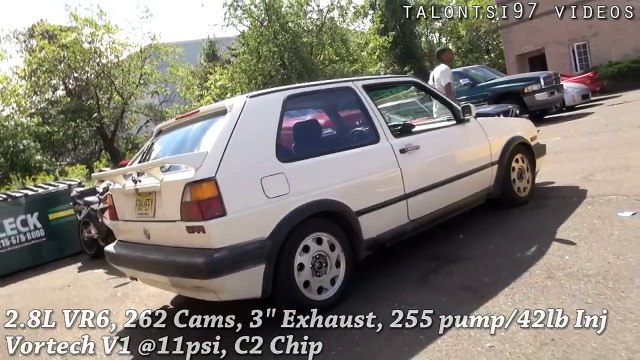GOLF 2 VR6 2.8L Vortech Blown Dyno