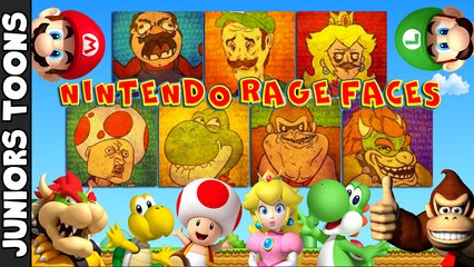 My Nintendo Rage Faces Meme Parody Painting