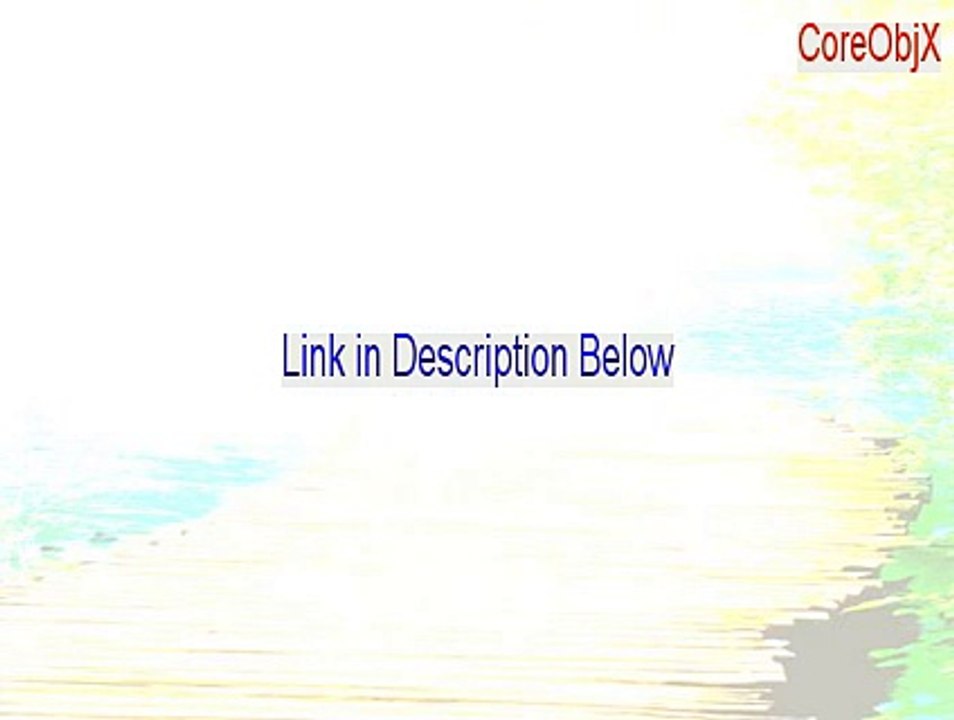 CoreObjX Download (Download Now)