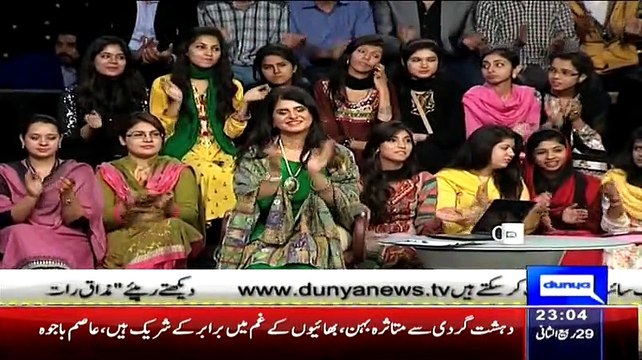 Mazaaq raat on Dunya News – 18th February 2015
