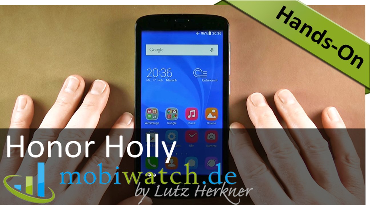 Video-Test Honor Holly: Fünfzöller mit Dual-SIM für 130 Euro