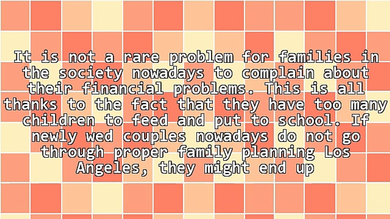 How To Do A Better Job At Family Planning
