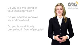 Do You Like Your Voice - How to Change Your Voice Corporate Speech Coaching