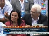 La política debe comprometerse con el pueblo: Cristina Fernández