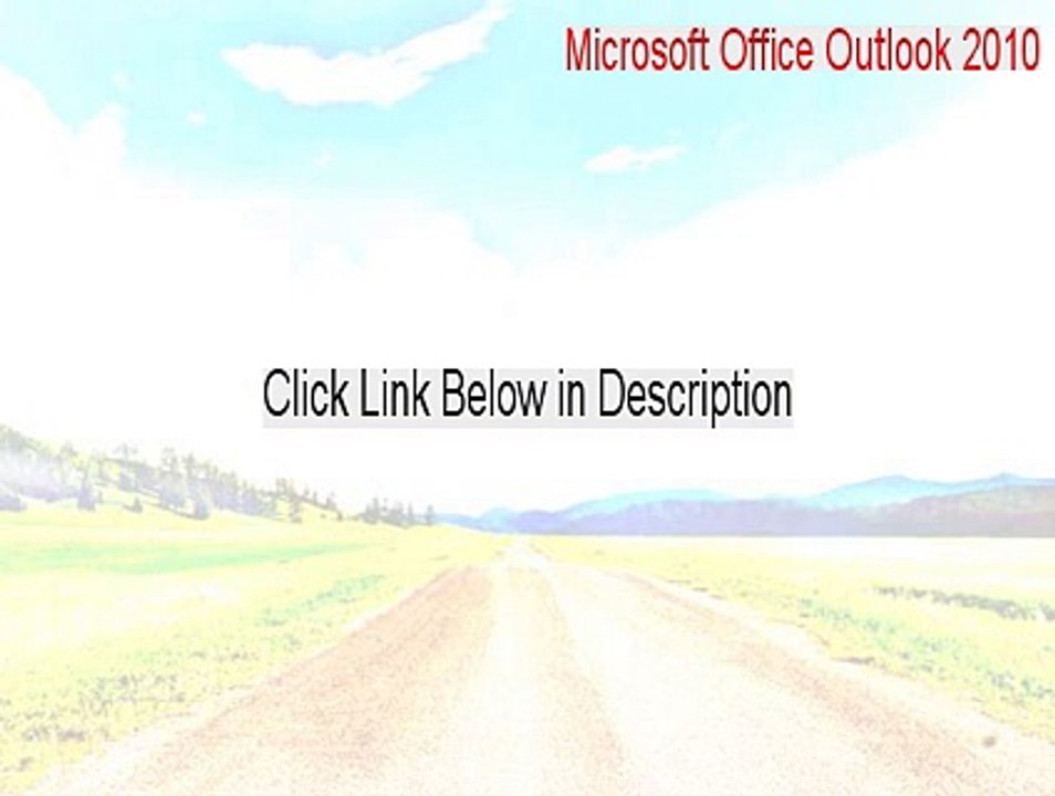 Microsoft Office Outlook 2010 Cracked Legit Download 2015 Video 