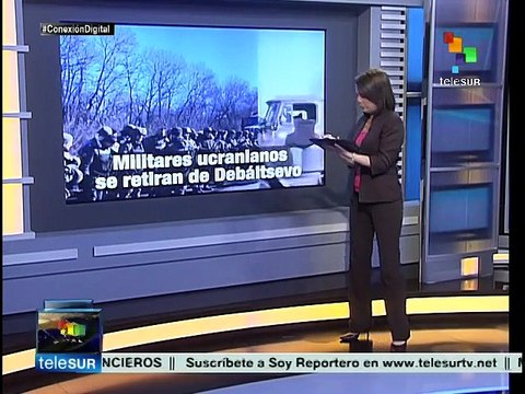 Portales dan cuenta del retiro de tropas ucranianas de Donetsk