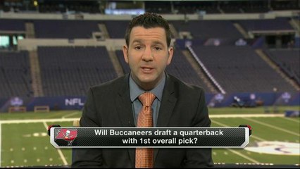 What will the Buccaneers do with the top pick?