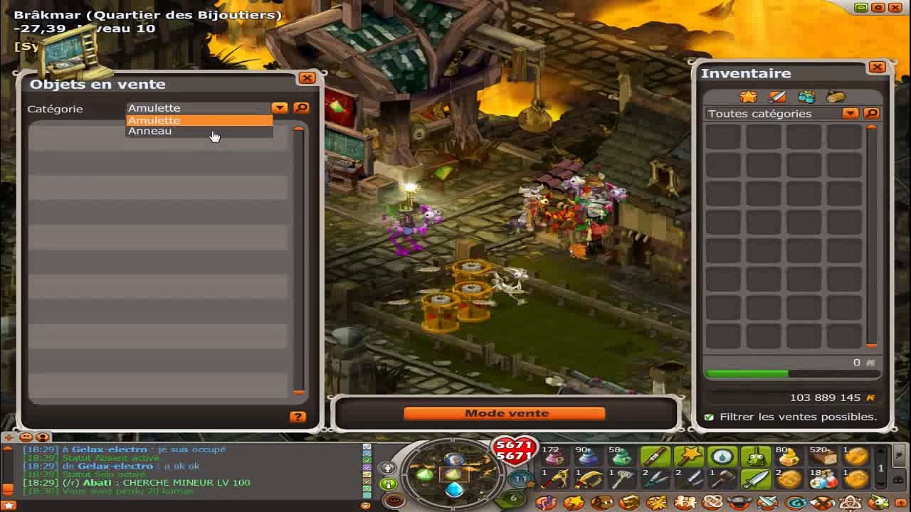 Dofus   Rentabiliser ses kamas 2 OBJECTIF  250M !